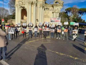 Manifestazione animalista al Bioparco di Roma_2