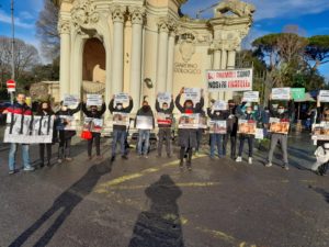 Manifestazione animalista al Bioparco di Roma_3