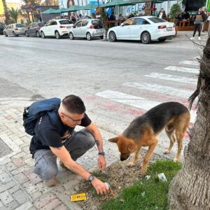 Walter Caporale in Albania