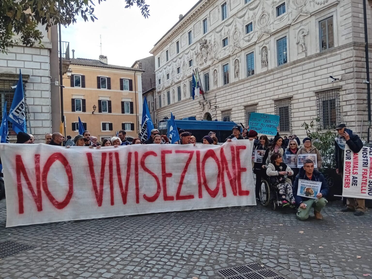 Blitz animalisti italiani